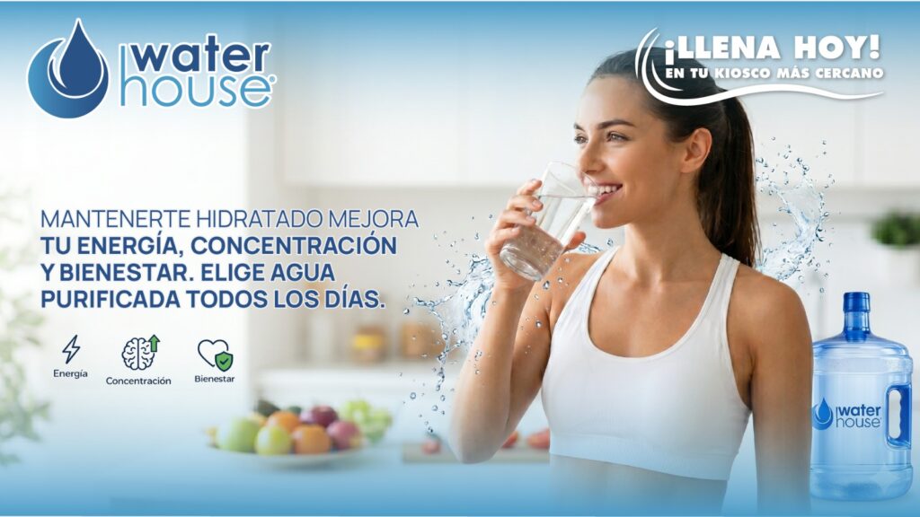 Hidrátate con Water House